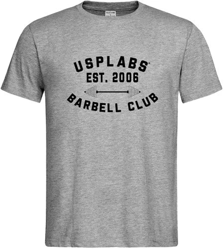 USP Barbell Club Slim-fit T-Shirt - Grey