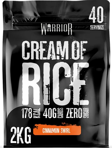 Warrior Cream of Rice - 2000 g - Cinnamon Swirl