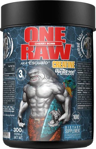 Zoomad One Raw Kreatin - 300 g - Cherry Bomb